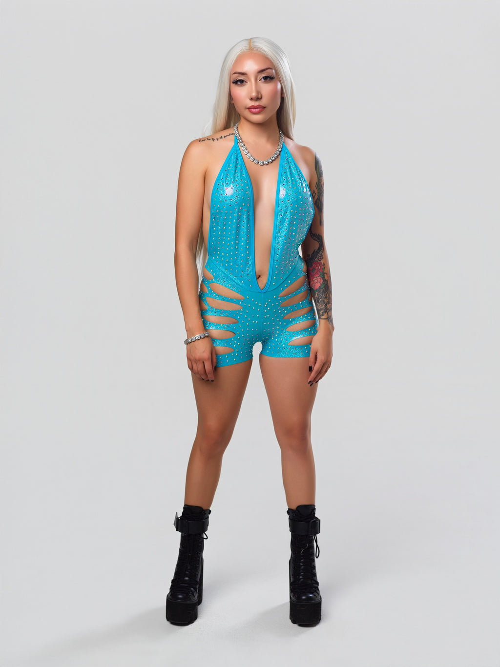 Main Stage 1 Piece Set - Baby Blue Sparkle