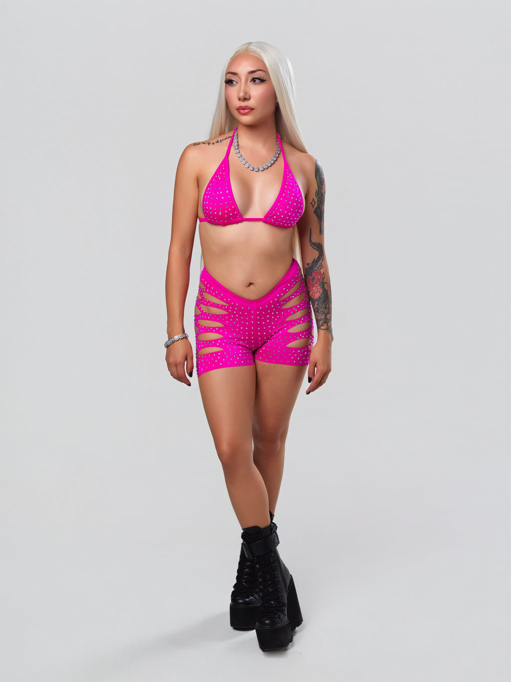 Main Stage 2 Piece Set - Hot Pink