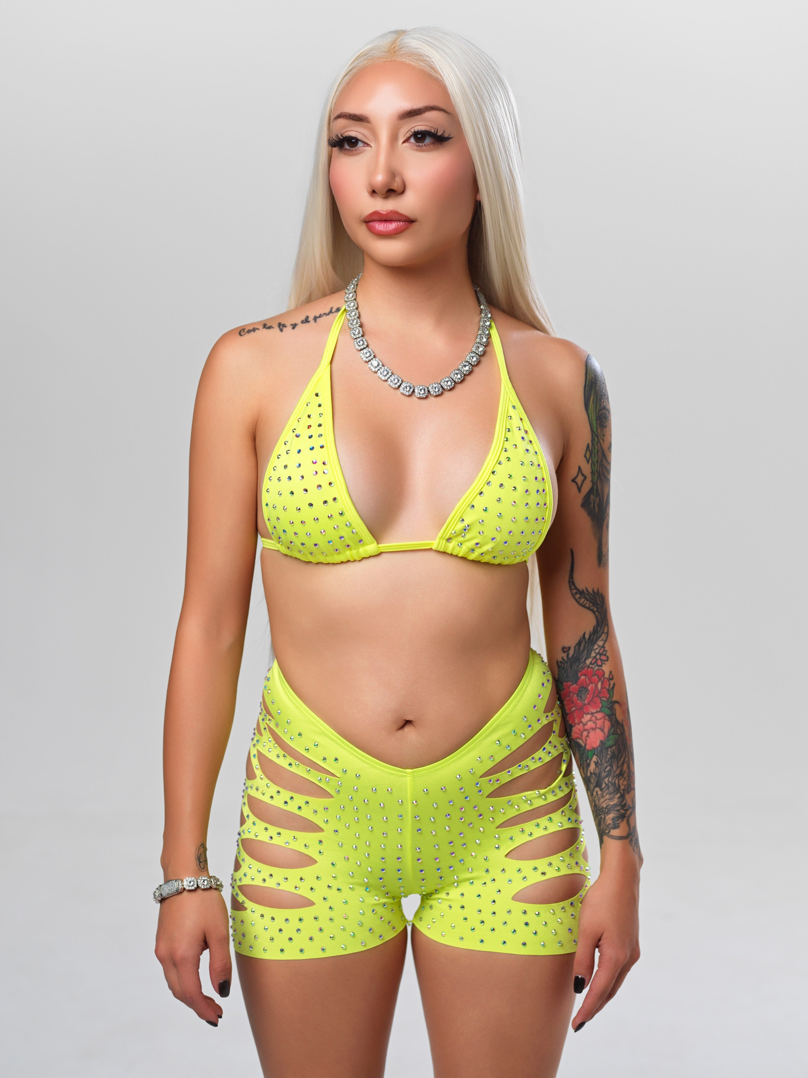 Main Stage 2 Piece Set - Neon Yellow