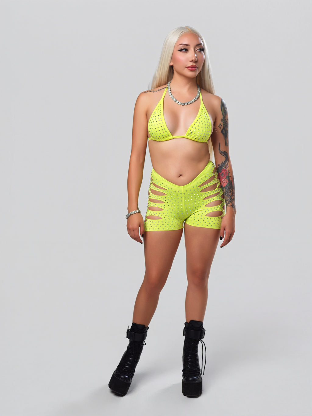 Main Stage 2 Piece Set - Neon Yellow