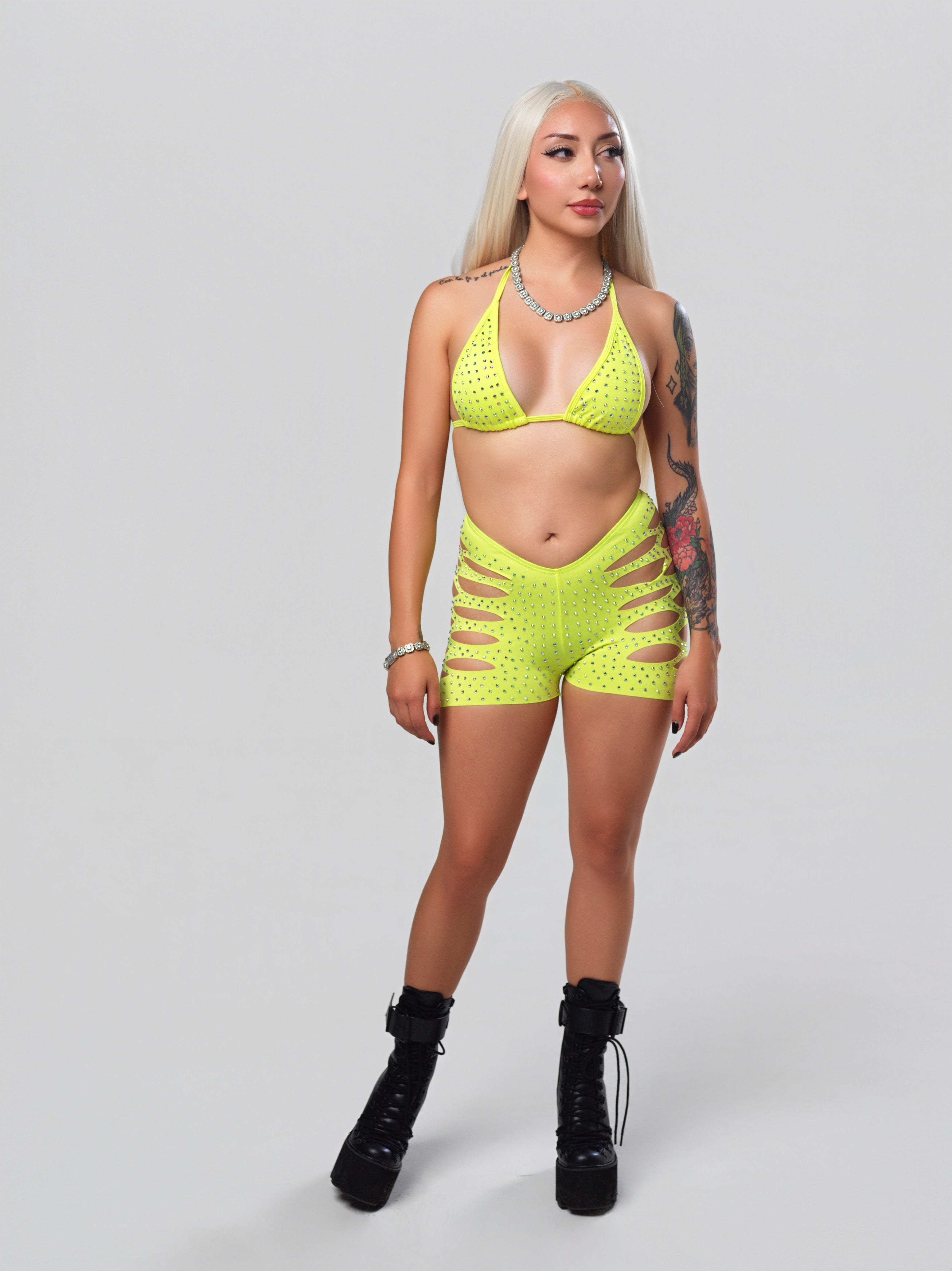 Main Stage 2 Piece Set - Neon Yellow