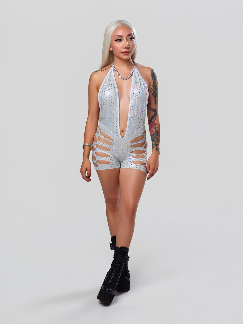 Main Stage 1 Piece Set - White Sparkle